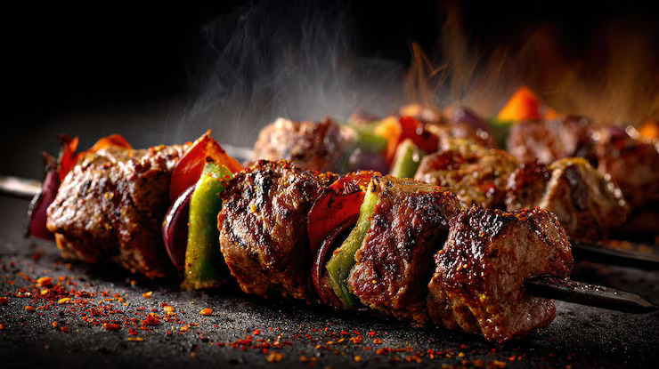 grilled-meat-vegetable-skewers-with-smoke_84443-82634