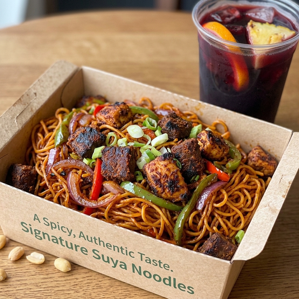 Signature Suya noodles