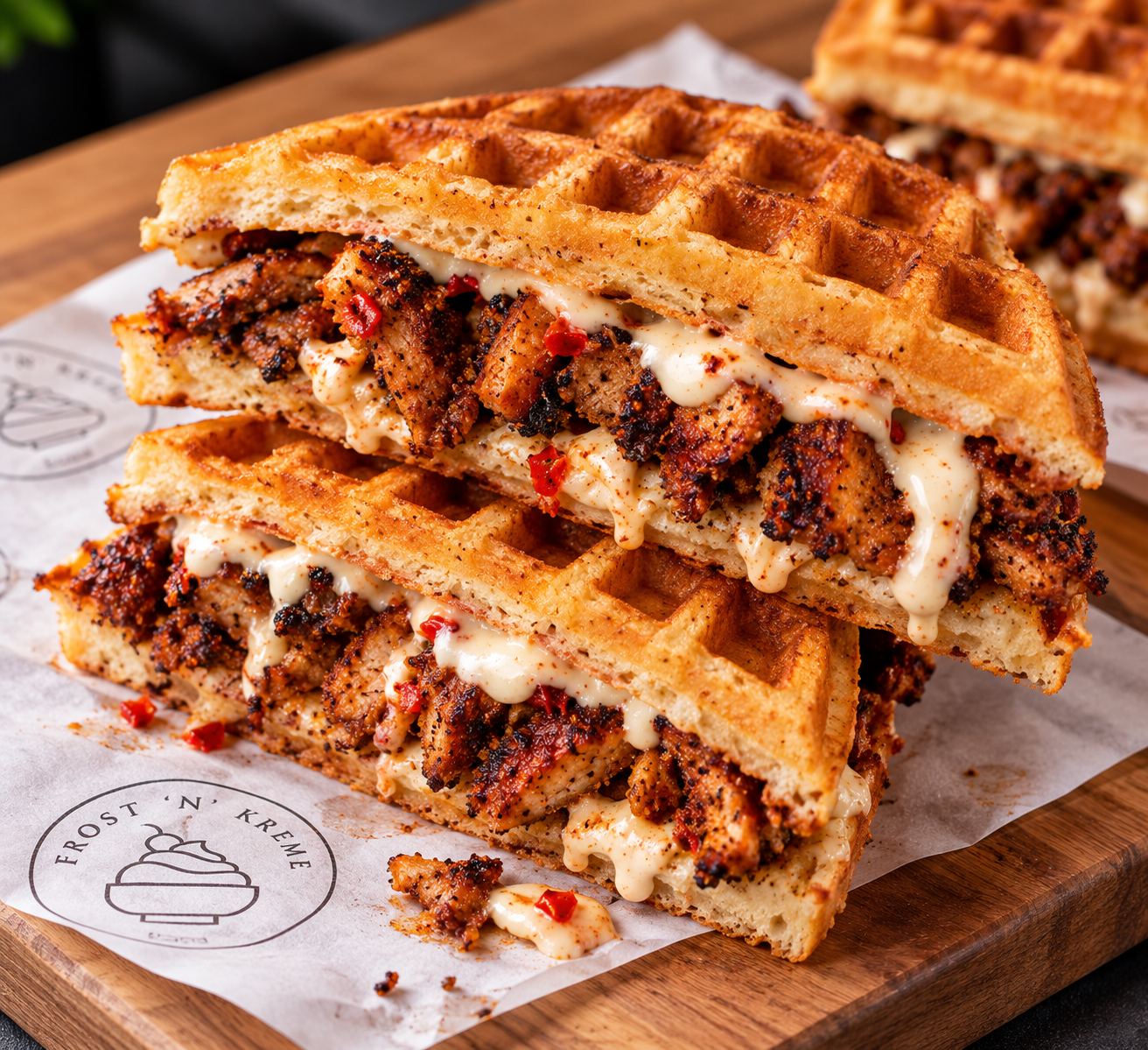 Suya Waffle – Regular